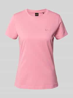 Boss Orange T-shirt met labelstitching model 'Esogo'