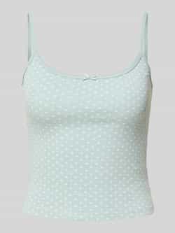 Review Top met bandjes en strikdetail