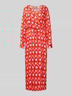 Smith and Soul Jurk van viscose met all-over motief