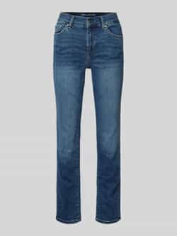 Liu Jo Denim Skinny Stretch Jeans met Strass Details Blue Dames