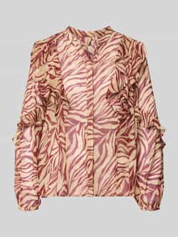 Soyaconcept Blouse met lange mouwen en blinde knoopsluiting model 'VALBORG'