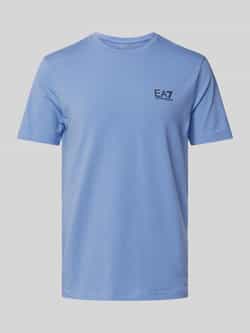 EA7 Emporio Armani T-shirt met labelprint
