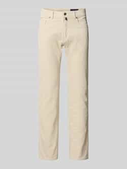 Pierre Cardin Slim fit corduroy broek model 'Laval'