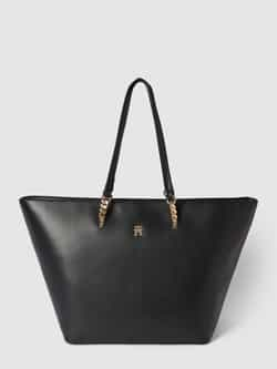 Tommy Hilfiger Stijlvolle Tote Tas Lente Zomer Collectie Black Dames