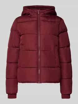 Pieces Regular fit gewatteerd jack met capuchon model 'BEE NEW'