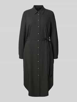 Joop! Midi-jurk met strikceintuur model 'DALINA'