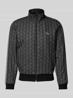 Lacoste Paris Zip Sweatshirt Zwart Herenmode Gray Heren