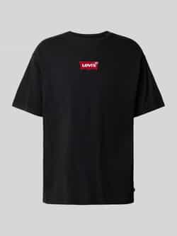 Levi's T-shirt met labelstitching