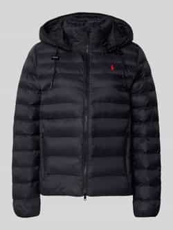 Polo Ralph Lauren Zwarte Gewatteerde Jas voor Vrouwen Black Dames