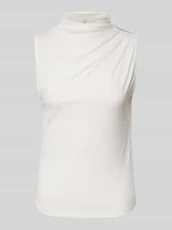 Pieces Regular fit top met opstaande kraag model 'MADISON'