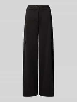 Ichi Baggy fit stoffen broek met cargozakken model 'IMONSE'