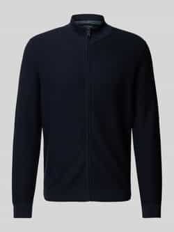 OLYMP Level Five Gebreid vest met opstaande kraag