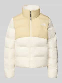 The North Face Gewatteerd jack met labeldetail model 'Saikuru