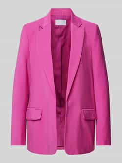Jake*s Collection Blazer in effen design met paspelzakken