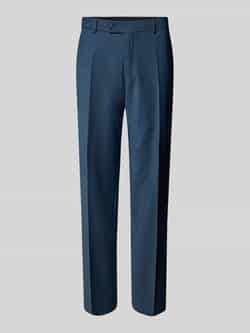CG Club of Gents Slim fit pantalon met persplooien model 'Cole'