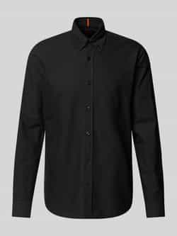 Boss Orange Regular fit vrijetijdsoverhemd met button-downkraag model 'Rickert