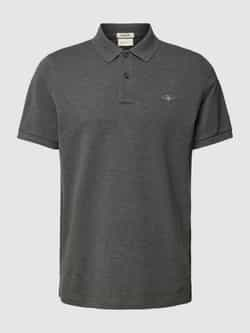 Gant Poloshirt met zijsplitten model 'SHIELD'