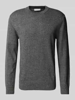 Tom Tailor Denim Regular fit gebreide pullover met ronde hals