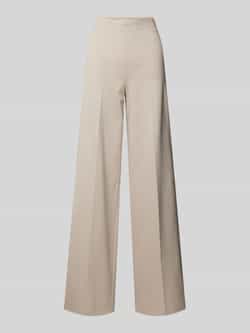 Drykorn Wide leg stoffen broek met ritssluiting opzij model 'BEFORE'