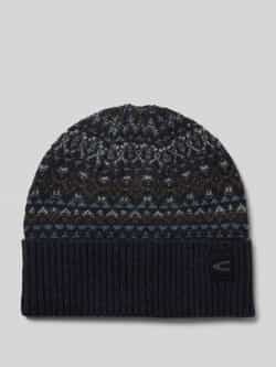 Camel active Beanie met labeldetail