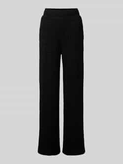 Jake*s Casual Regular fit broek met structuurmotief