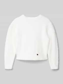 Mayoral Sweatshirt met labelapplicatie