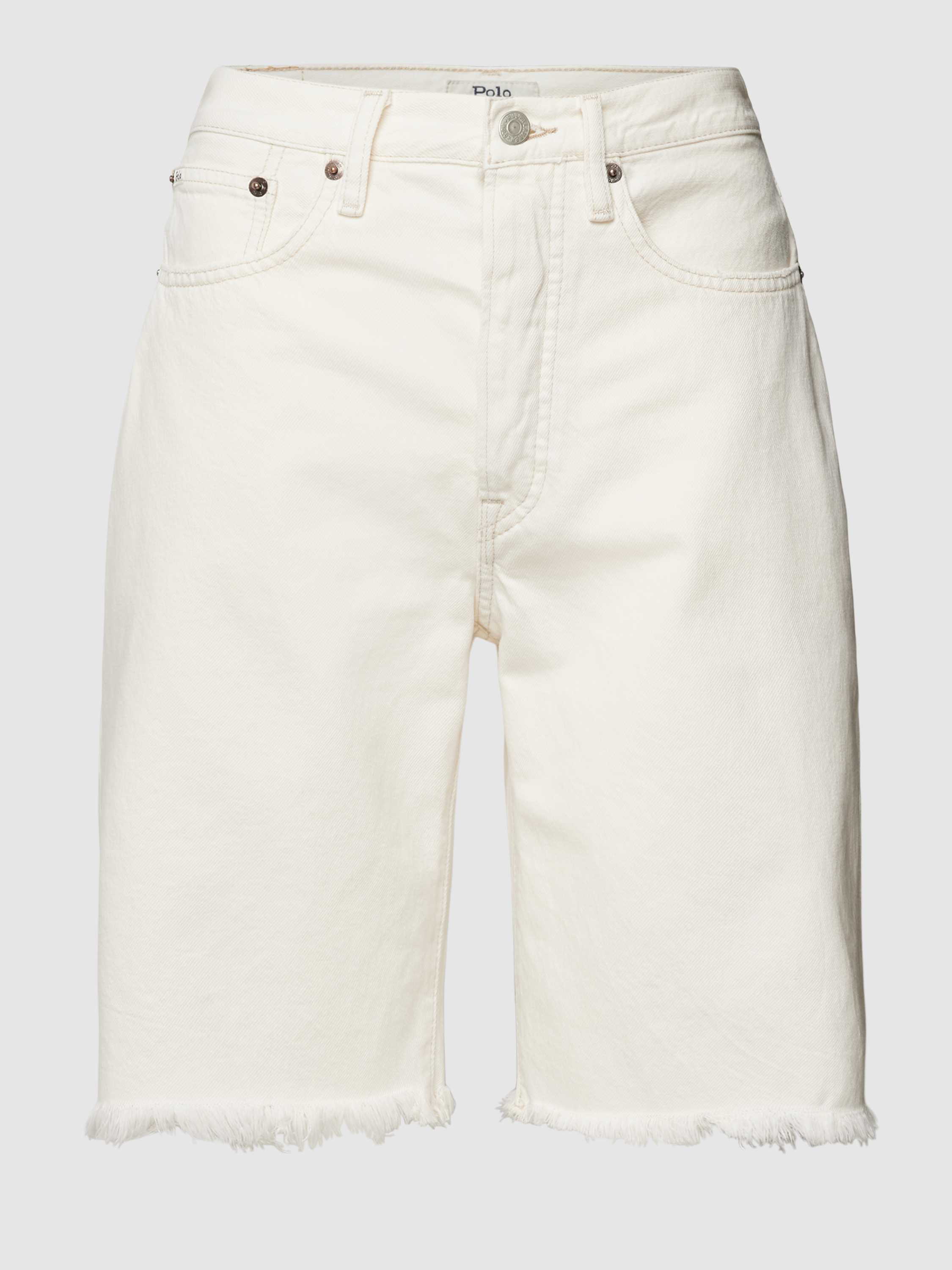 Polo Ralph Lauren Korte jeans met gerafelde zoom