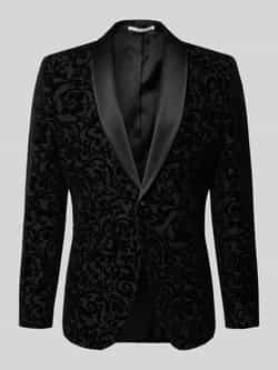 Selected Homme Slim fit smoking van een mix van katoen en wol model 'EDDIE'