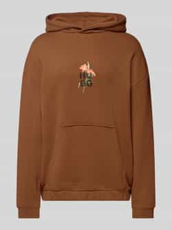 HUGO Oversized hoodie met capuchon model 'Diblossomy'