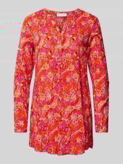 Christian Berg Woman Blouse van viscose met knoopsluiting