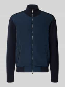 Boss Regular fit gebreid jack van puur katoen model 'IBAIO'