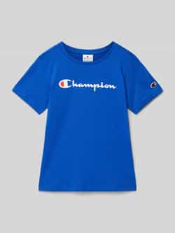 Champion T-shirt met labelprint