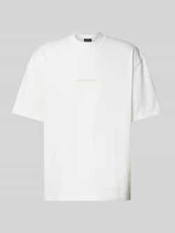 Pegador Colne Logo Oversized Tee T-Shirts & Polo's in beige formaten: XL