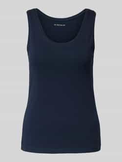 Tom Tailor Regular fit tanktop van katoenmix