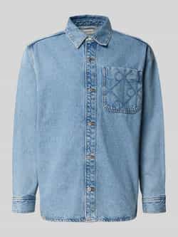 Calvin Klein Jeans Vrijetijdsoverhemd in denimlook