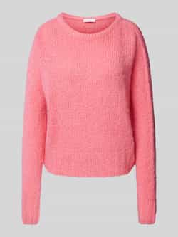 Rich & Royal Gebreide pullover met ronde hals