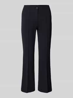 CAMBIO Bootcut stoffen broek met structuurmotief model 'ROS EASY KICK'