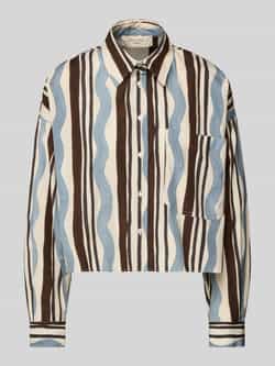 Weekend Max Mara Regular fit blouse met overhemdkraag model 'RAGTIME'