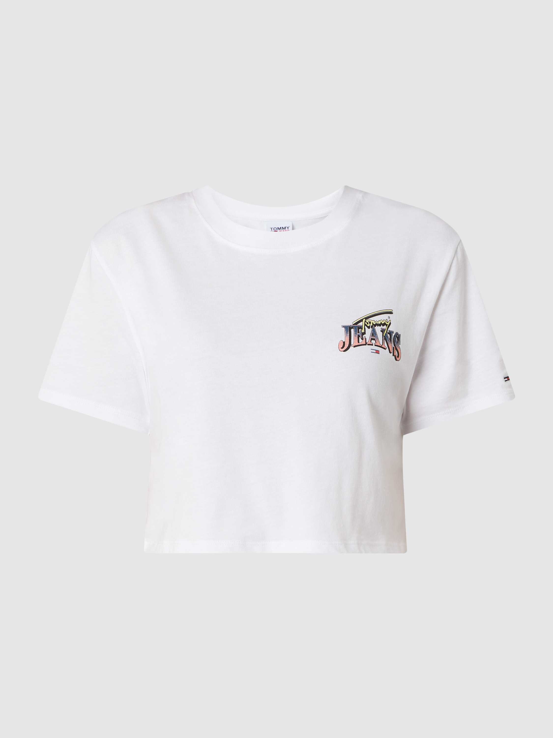 Tommy Jeans Kort T-shirt van biologisch katoen