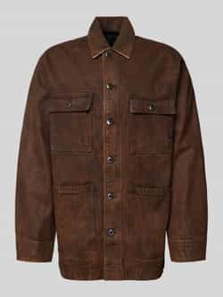 G-Star Raw Regular fit jack in leerlook model 'Chore'