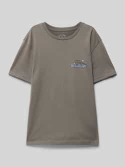 Billabong T-shirt met labelprint model 'LIZARD MOUNTAIN'