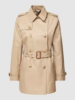 Ralph Lauren Klassieke Beige Trenchcoat Beige Dames