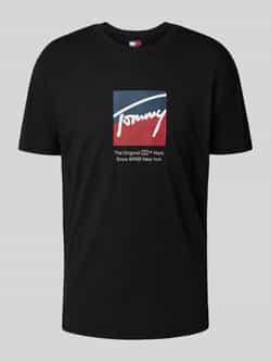 Tommy Jeans Regular fit T-shirt van puur katoen
