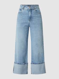 Opus Jeans met vaste omslag aan de pijpen model 'Maddy'