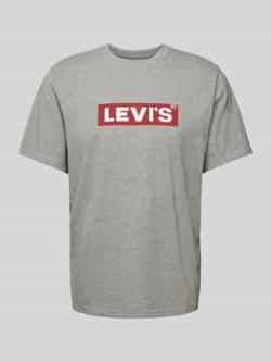 Levi's Heren T-shirt van katoen Gray Heren