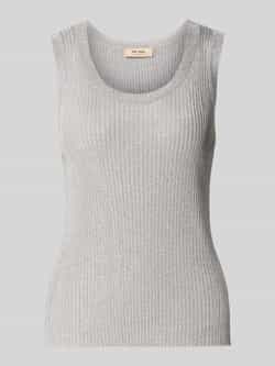 MOS MOSH Tanktop met ronde hals model 'Relena'