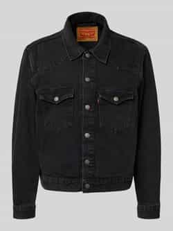 Levi's Relaxed fit jeansjack met borstzakken