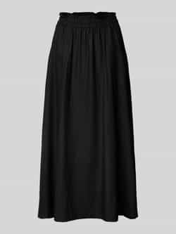YAS Linnen broek met elastische band model 'FLAXY'
