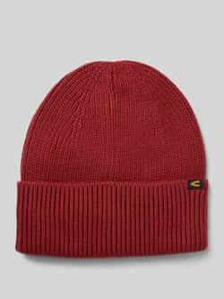 Camel active Beanie met labeldetail