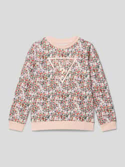 Guess Sweatshirt van katoen met all-over motief